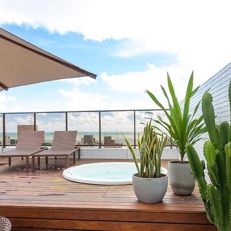 Cobertura Com Jacuzzi E Deslumbrante Vista Mar Apartment João Pessoa Екстериор снимка
