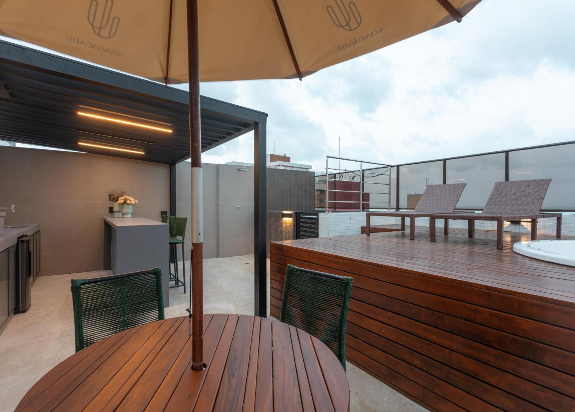 Cobertura Com Jacuzzi E Deslumbrante Vista Mar Apartment João Pessoa Екстериор снимка
