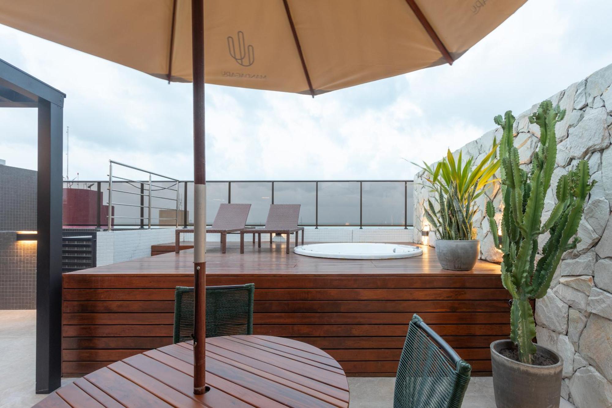 Cobertura Com Jacuzzi E Deslumbrante Vista Mar Apartment João Pessoa Екстериор снимка