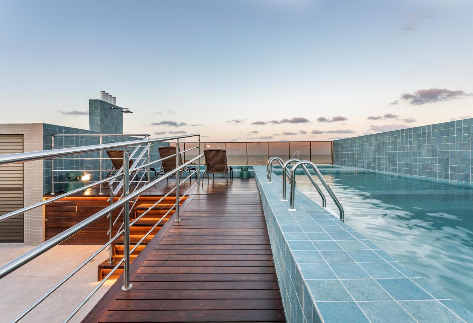 Cobertura Com Jacuzzi E Deslumbrante Vista Mar Apartment João Pessoa Екстериор снимка