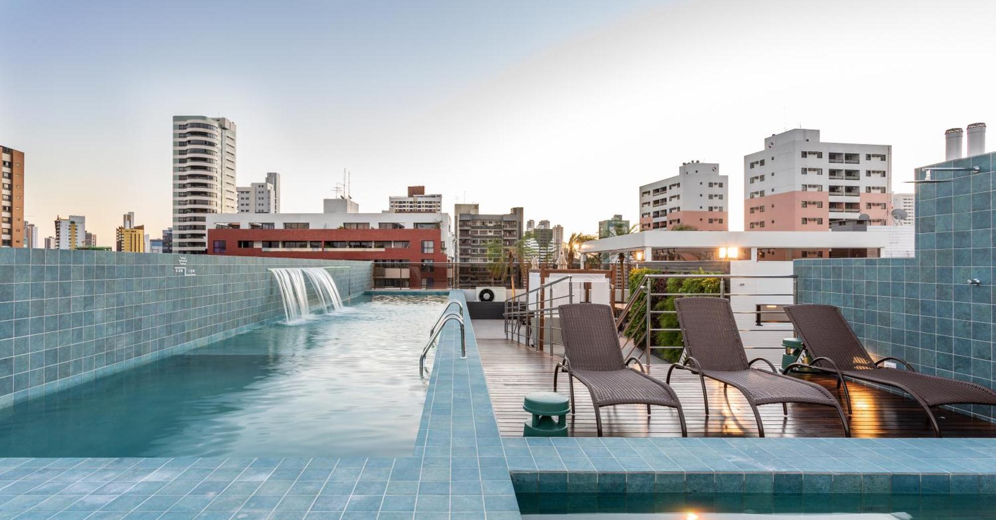 Cobertura Com Jacuzzi E Deslumbrante Vista Mar Apartment João Pessoa Екстериор снимка